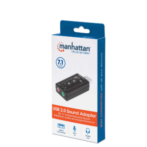 ADAPTADOR DE SONIDO MANHATTAN 152341 (RO)