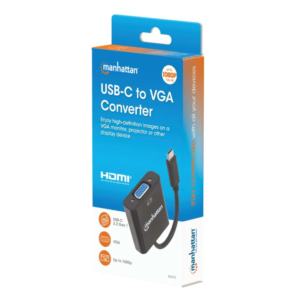 CONVERTIDOR USB-C A VGA MANHATTAN 151771 (RO)