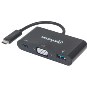 CONVERTIDOR VIDEO USB-C A SVGA H USB3 USBC MANHATTAN 152044 (RO)