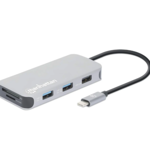 DOCKING PARA CONEXIÓN USB-C 8 EN 1 MANHATTAN 130615 (RO)