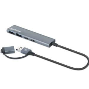 HUB USB-A 3.0 Y USB-C COMBO 2X2 CONECTOR MANHATTAN 181075 (RO)
