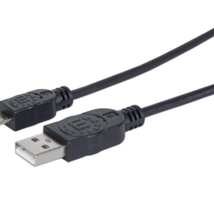 USB MICRO-B DE ALTA VELOCIDAD 1.8M MANHATTAN 307178 (RO)