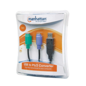 CONVERTIDOR PS/2 A USB MANHATTAN 179027 (RO)