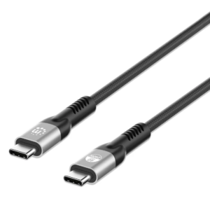 CABLE USB4 DE USB C A C 3.1 PARA CARGA DE 240 W MANHATTAN 356374 (RO)
