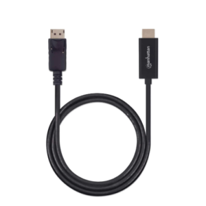 CABLE DISPLAYPORT A HDMI 4K@60HZ 1.8M MANHATTAN 153201 (RO)