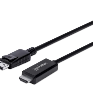 CABLE DISPLAYPORT A HDMI 4K@60HZ 3M MANHATTAN 153218 (RO)