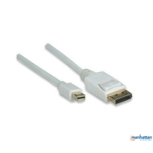 MINI DISPLAYPORT A DISPLAYPORT 3M BLANCO MANHATTAN 324830 (RO)