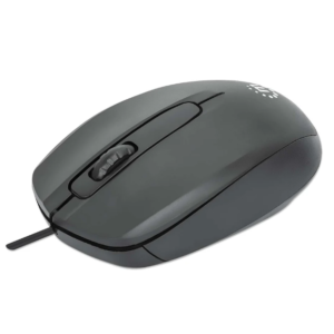 MOUSE ÓPTICO ALÁMBRICO USB MANHATTAN 190190 (RO)