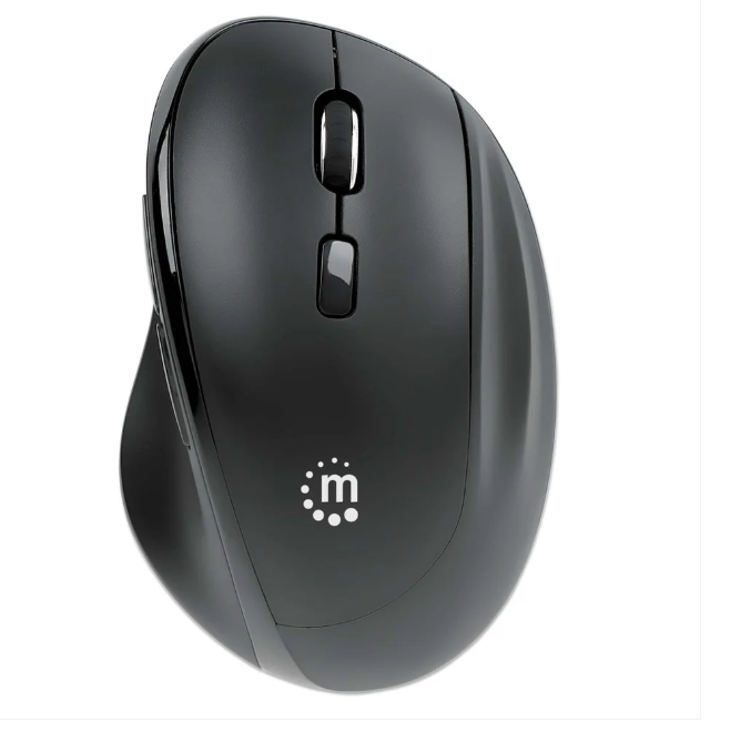 MOUSE ERGONÓMICO INALÁMBRICO MANHATTAN 190237 (RO)