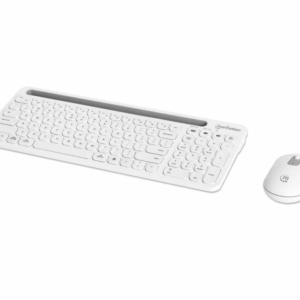 KIT DE TECLADO Y MOUSE INALÁMBRICOS CON CONEXIÓN DUAL MANHATTAN 180580 (RO)