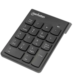 TECLADO NUMÉRICO INALÁMBRICO MANHATTAN 178846 (RO)