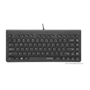 TECLADO MINI USB CON CABLE MANHATTAN 180702 (RO)