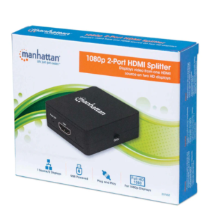 SPLITTER HDMI DE 2 PUERTOS MANHATTAN 207652 (RO)