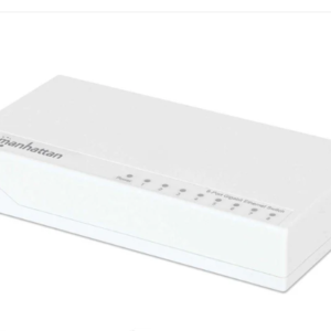 SWITCH DE ESCRITORIO GIGABIT ETHERNET DE 8 PUERTOS MANHATTAN 560702 (RO)