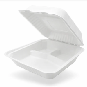 BANDEJA CREMA BLANCO 9X9 CON DIVISION MFPP CHINA 150 UNIDADES 029140 (SYS)