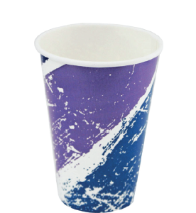 VASO DE CARTON 12 ONZAS PARA BEBIDA FRIA CON DISEÑO 50x20 1000 UNIDADES V12CF (SYS)