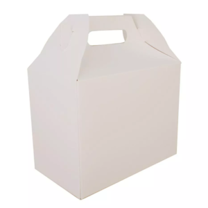 LONCHERA GRANDE DE CARTON BLANCO 150 UNIDADES 2709 (SYS)