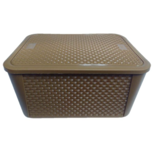 CAJA RATAN 19 LITROS 19X38.5X28CM CAJART19 (SYS)