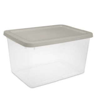 CAJA PLASTICA CON TAPA MEGA BOX 120 LITROS 43X52X69.5CM ZG-338G (SYS)