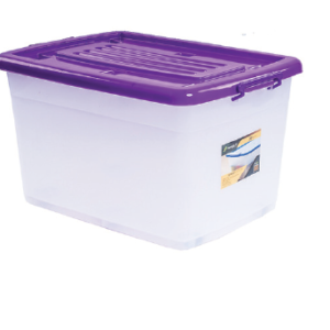 CAJA PLASTICA CON TAPA MEGA BOX 120 LITROS 43X52X69.5CM ZG-338M (SYS)