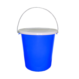 CUBETA CON TAPA DE 28 LITROS 36.5X39CM CUB28B (SYS)