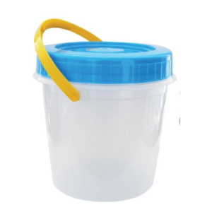 CUBETA SPLASH 5.5 LITROS CON TAPA ROSCA 22X21CM SPLASH5LC (SYS)