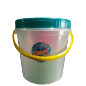 CUBETA SPLASH 5.5 LITROS CON TAPA ROSCA 22X21CM SPLASH5LV (SYS)