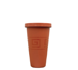 MACETERO REDONDO TERRACOTA #1 24x21.5CM MRT1 (SYS)