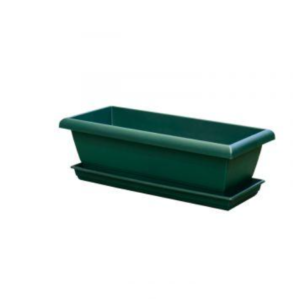 MACETERO RECTANGULAR #2 VERDE 19X24X54CM MR2V (SYS)