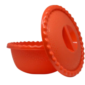 ENSALADERA LLUVIA CON TAPA #11 NEOPLAST 14.5X29.5CM ENSALLLU11R (SYS)