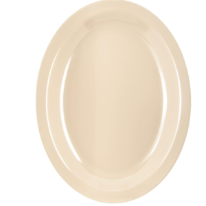PLATO OVALADO DE MELAMINA 13″ BG-G38002-13CR (SYS)