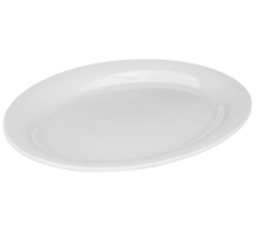 PLATO OVALADO DE MELAMINA 14″ BG-G38002-14B (SYS)
