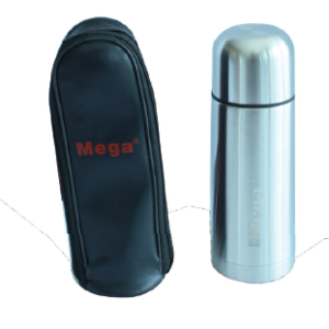 TERMO MEGASLIM DE ACERO INOXIDABLE 0.35L CON ESTUCHE MSL035CC (SYS)