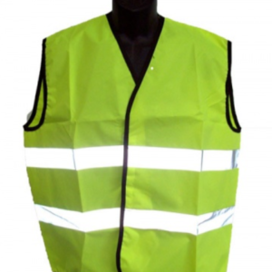 CHALECO DE SEGURIDAD VERDE CON BOLSAS S 01-10-057 (PS)