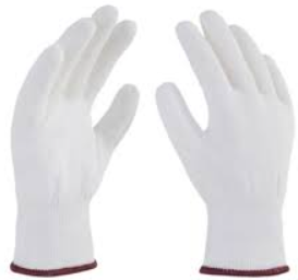GUANTE BLANCO 100% NYLON 3413NL S (PS)