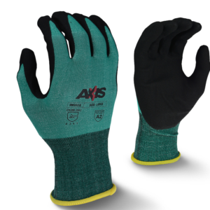 GUANTE ANTI-CORTE GRADO 3 NITRILO VERDE/NEGRO RWG533 S (PS)