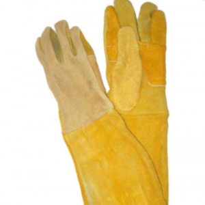 GUANTE CUERO LARGO NACIONAL 18" REFORZADO S (PS)