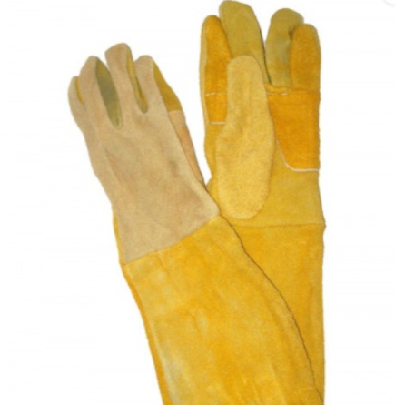 GUANTE CUERO LARGO NACIONAL 18" REFORZADO L (PS)