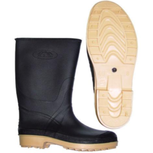BOTA PVC NEGRA BAJA MONTANA 10″ 35-36 (PS)