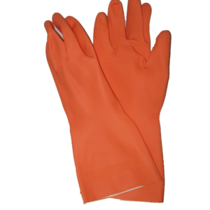 GUANTE LATEX INDUSTRIAL NARANJA 4340 S (PS)