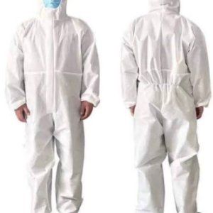 TRAJE TIPO KIMONO CON CUBREBOTA IMPERMEABLE ANTIFLUIDO TELA IMPERFLEX S (PS)
