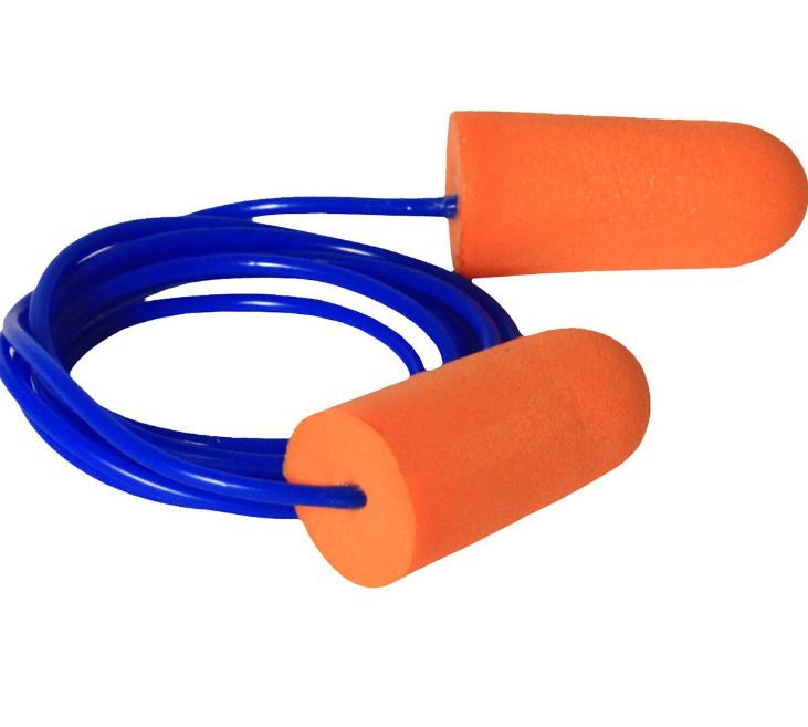 TAPON AUDITIVO DESECHABLE ESPUMA CON CORDON NRR32 FP71 (PS)