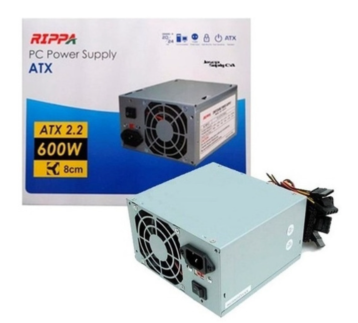 FUENTE DE PODER RIPPA 600W 13GE-DT02 (RO)