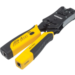 PINZA CRIMPEADORA UNIVERSAL DE PLUGS MODULARES Y PROBADOR DE CABLES INTELLINET 780124 (RO)