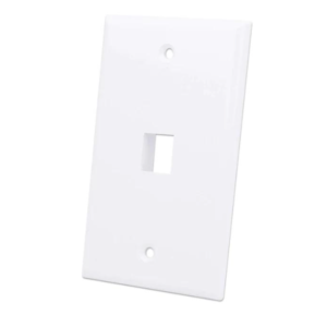 PLACA DE PARED PARA CAJA UTP 1 SALIDA INTELLINET 772419 (RO)