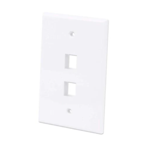 PLACA PARA CAJA UTP 2 SALIDAS KEYSTONE INTELLINET 772525 (RO)