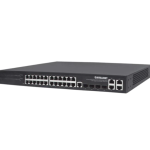 SWITCH ETHERNET DE 24 PUERTOS ADMINISTRABLE BASE-T/SFP INTELLINET 561426 (RO)