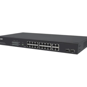 SWITCH GIGABIT ETHERNET PoE+ DE 16 PUERTOS INTELLINET 561419 (RO)