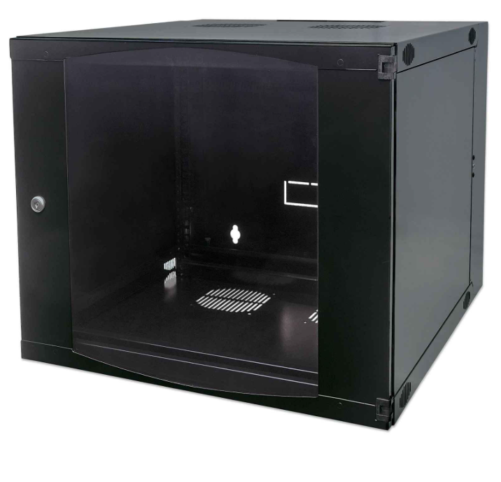 GABINETE DE 19″ PARA MONTAJE EN MURO CON DOBLE SECCIÓN INTELLINET 713863 (RO)