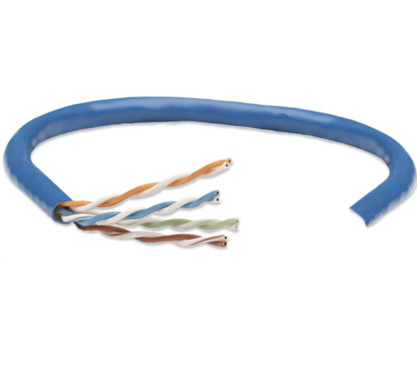 BOBINA DE CABLE UTP CAT5E CCA SÓLIDA 305M AZUL INTELLINET 362344 (RO)